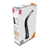 Avide LED Φωτιστικό Γραφείου Επαγγελματικό Δερμάτινο με Ημερολόγιο Μαύρο 6W